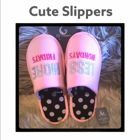 Pj Couture Other - Ladies House Slippers 💗